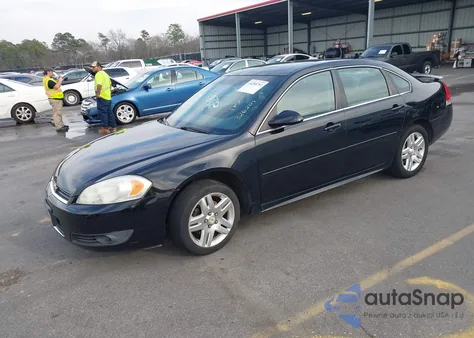2011 Chevrolet Impala Lt из США, поврежденный, VIN 2G1WG5EK9B1326201